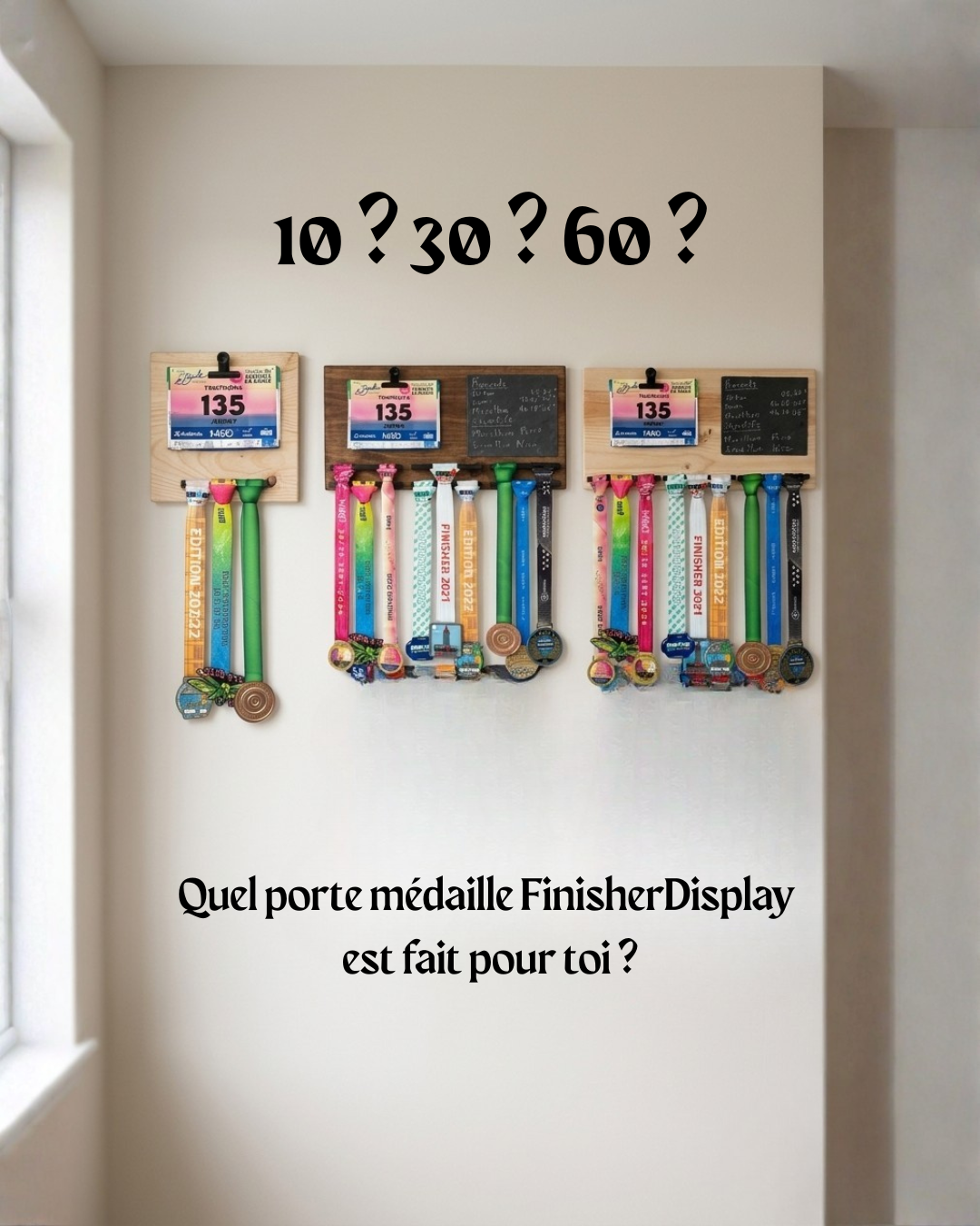 porte médaille marathon paris