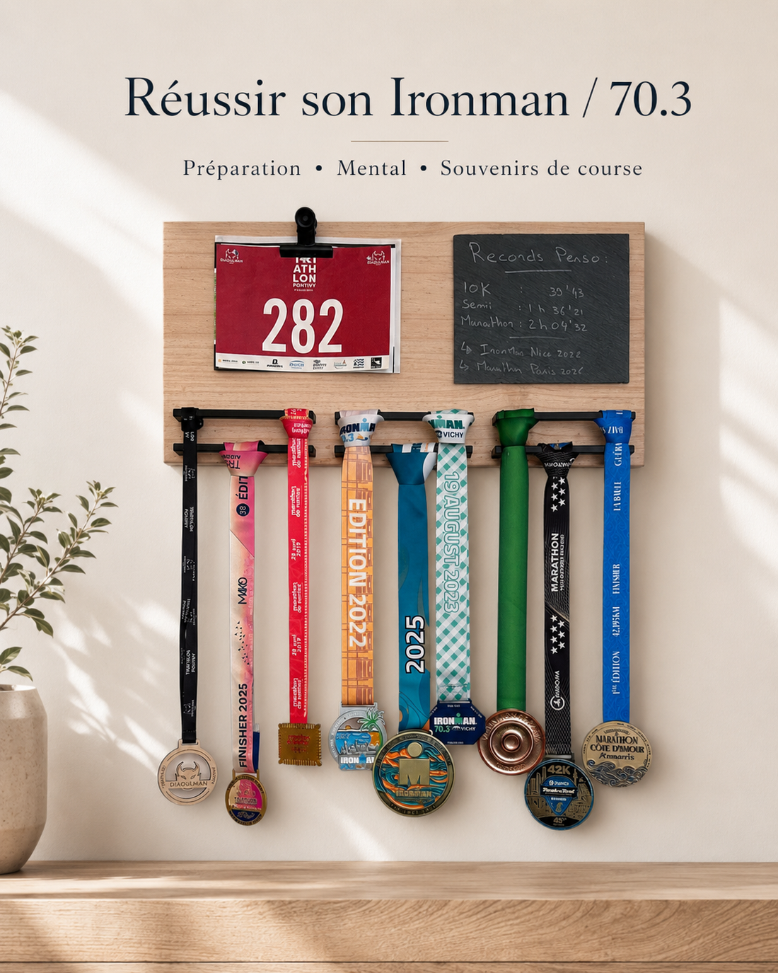 ironman 70.3 cadeau finisher fetes de peres