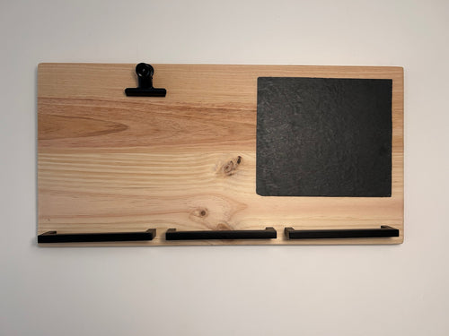 support medaille bois