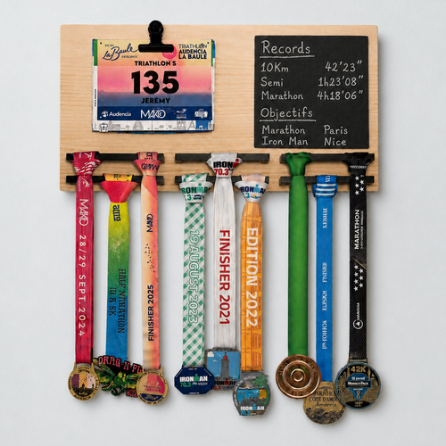 cadeau parfait pour sportif finisher marathon ironman trail