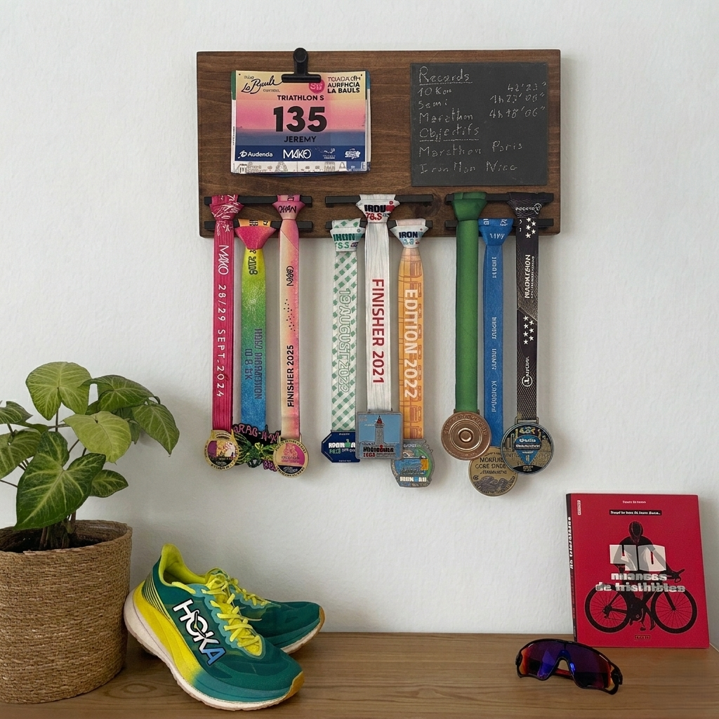 personalisierter Medaillenhalter