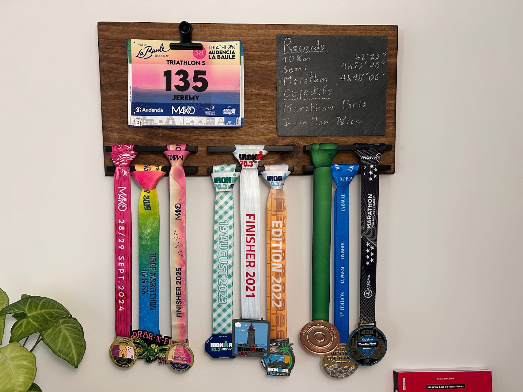 porte médaille running