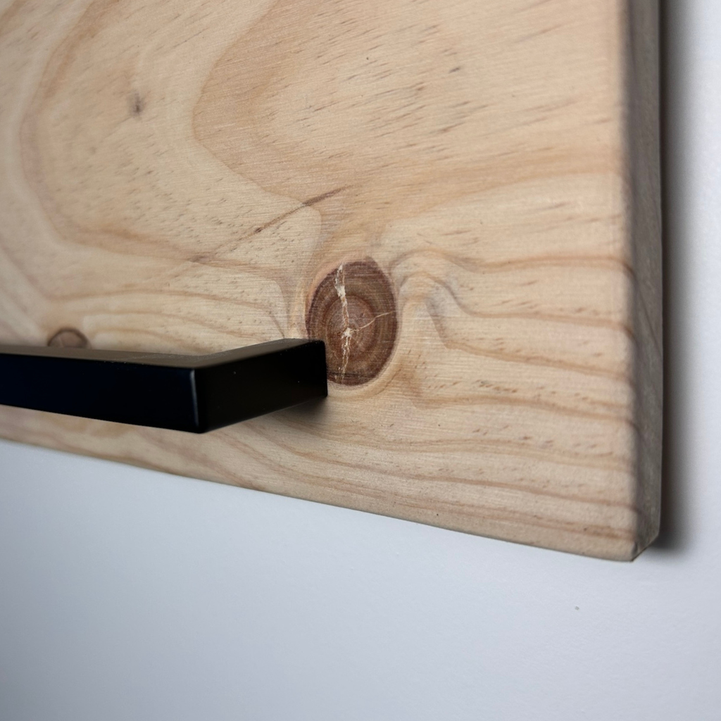 Medal Bar en bois massif pour ranger médailles et dossard de course