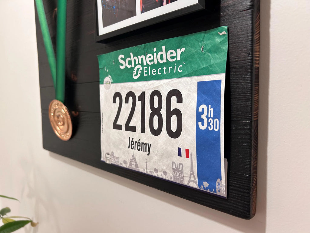présentoir porte médaille finisher marathonien cadeau sportif