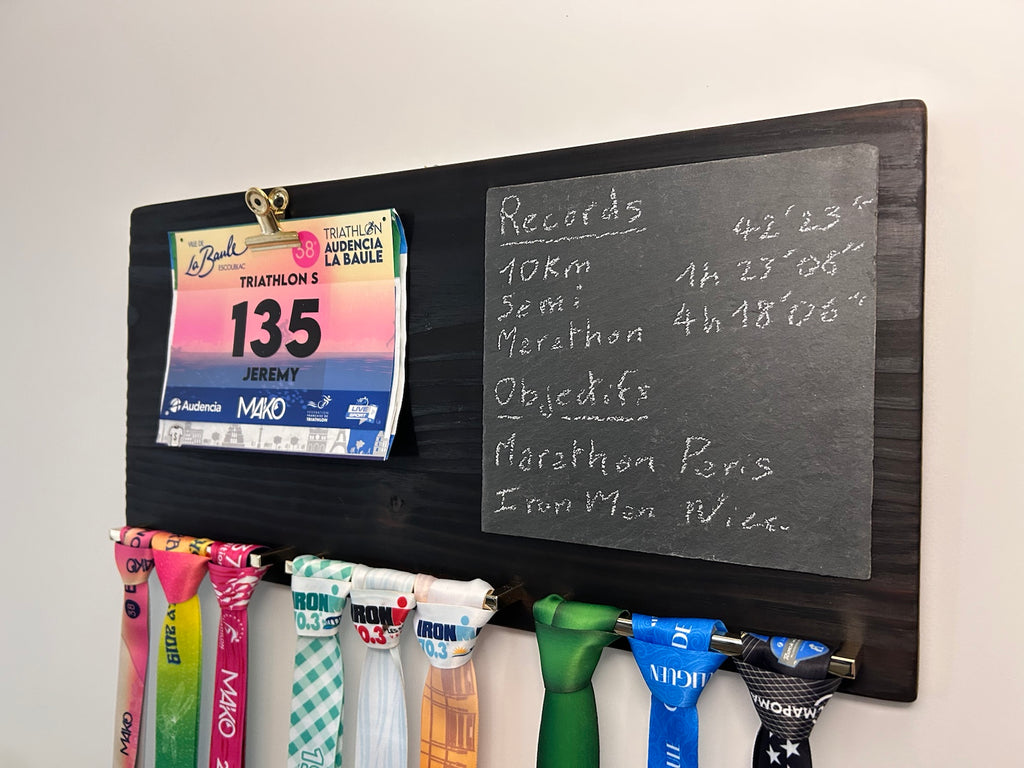 support medailles et porte dossards qualite